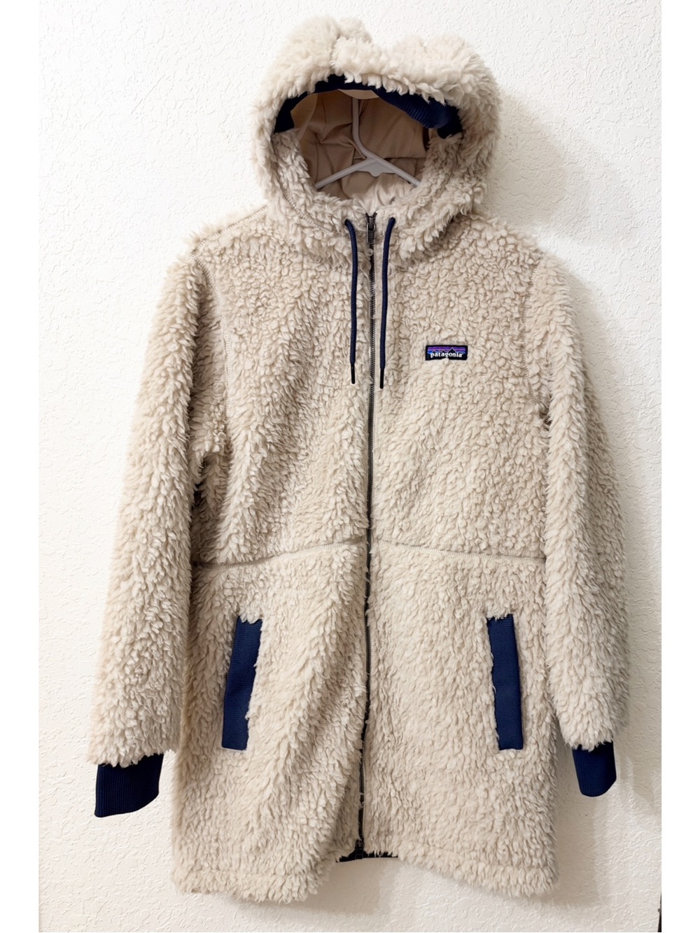Patagonia Women's Dusty Mesa Parka Jacket - Natural Smolder Blue - S